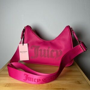 Juicy Couture Pink Flash Obsession Crossbody Bag NWT Excellent Condition Y2K